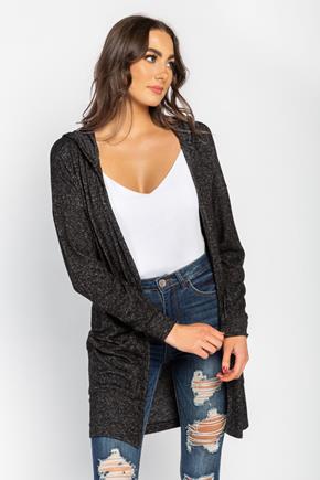 Supersoft Long Sleeve Hooded Cardigan