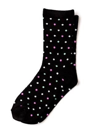 Multi-Colour Polka Dot Bamboo Socks