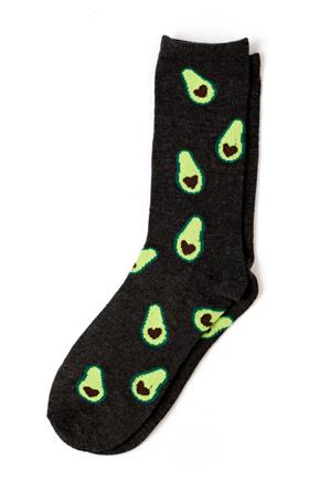 Avocado Print Socks