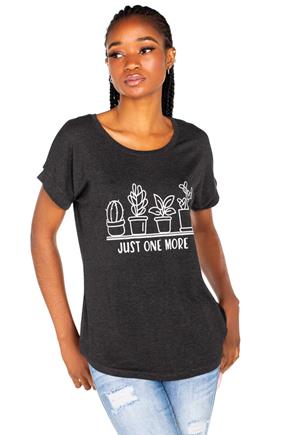 T-shirt à imprimé "Just One More"