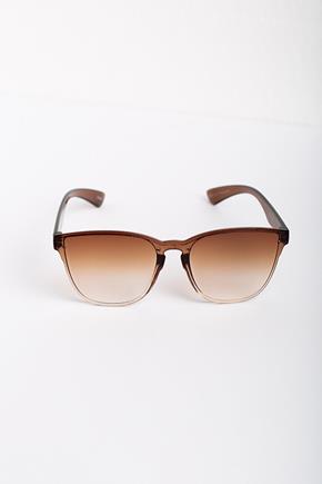 Rimless Wayfarer Sunglasses