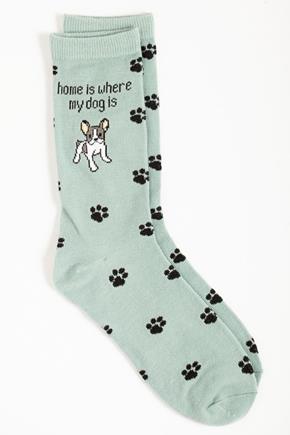 Chaussettes "Home is Where my Dog is"