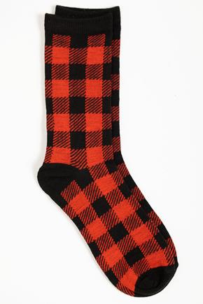 Buffalo Plaid Socks