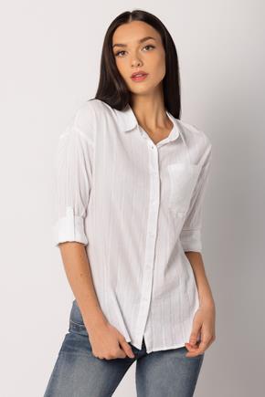 Cotton Dobby Long Sleeve Shirt