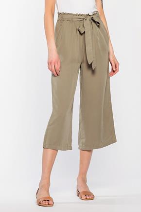Tencel Culotte with Tie-Front